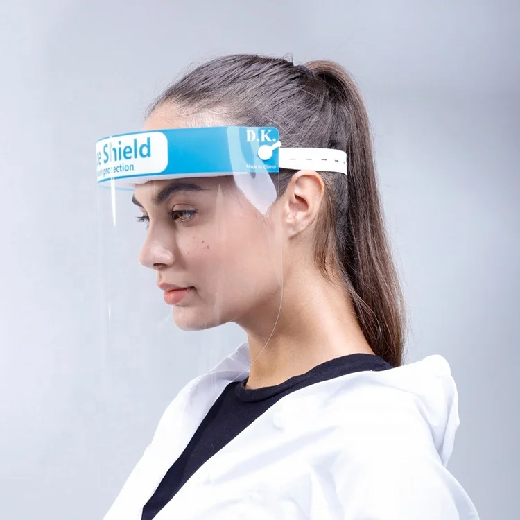 China manufacturer personal protective equipment face visor clear protector facial anti-fog face visor