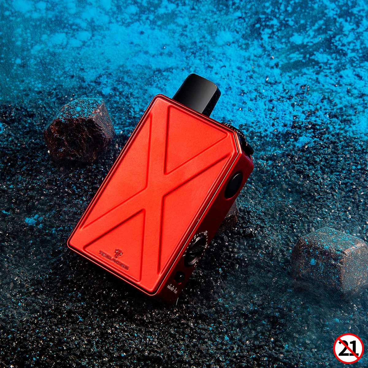Пустая оптовая продажа Teslacigs Встроенная электронная сигарета 1200 мАч INVADER GT KIT POD MOD