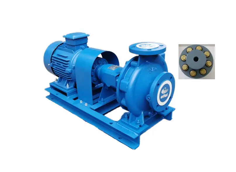DIN24255 Standard EKD Horizontal Pump Cooling Water Circulation Single-Stage End Suction Pump Unit with Outlet 32mm MEI>0.4
