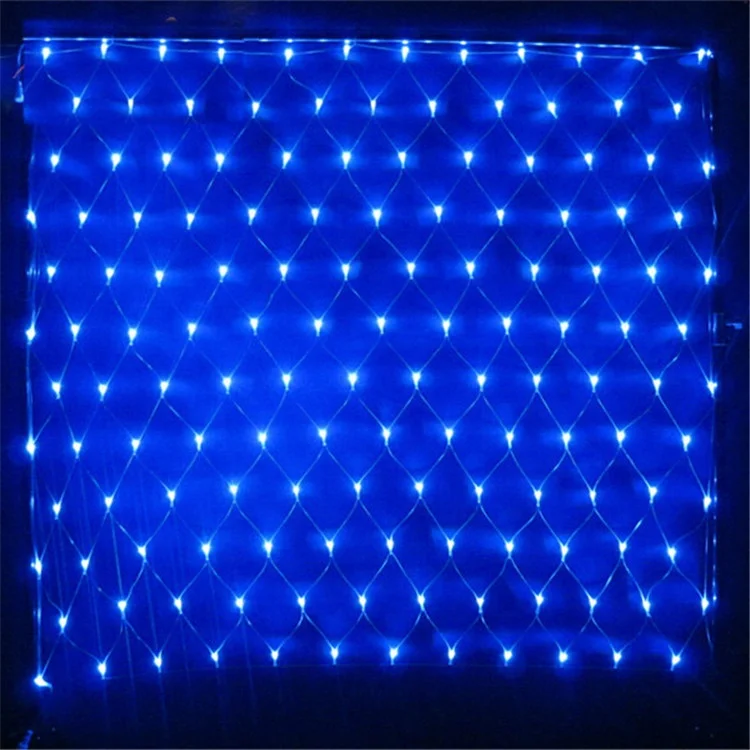 Baby Pink Hot Christmas Decoration 96\/210\/670 Mesh Fairy String Party Automatic Rgb Led Net Light