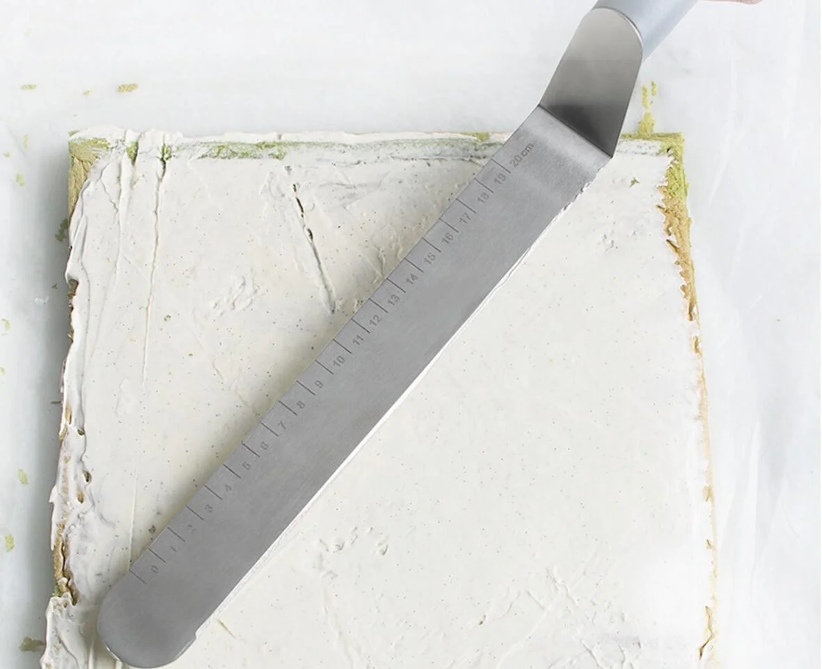 Factory Supplier Icing Spatula Angled Cake Spatula Good Grip Offset Bakery Spatula