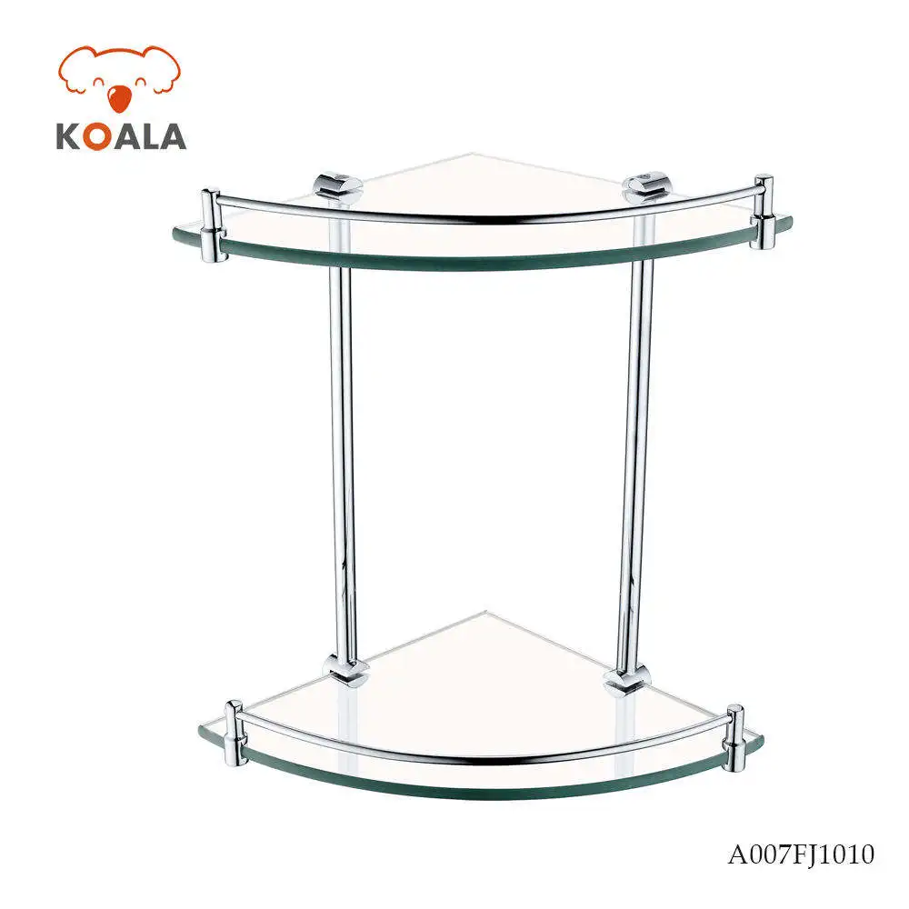 Stainless Steel Bathroom Toilet Bath Living Room Triangle Corner Shelf