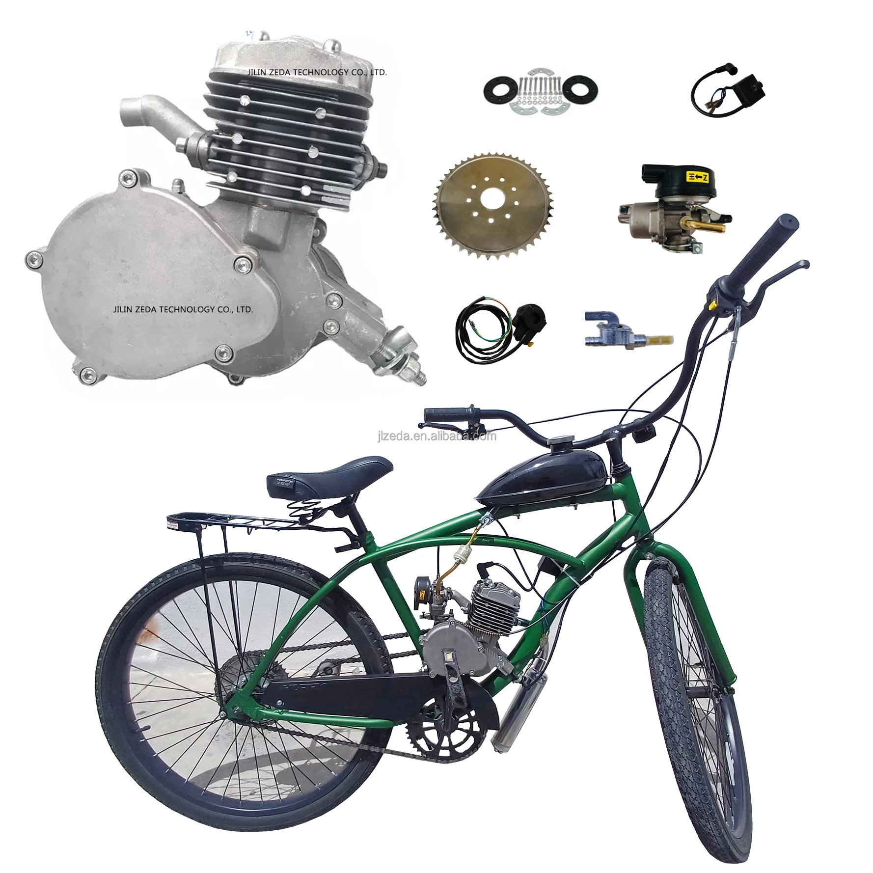 Motor gasolina 2 tempos 50cc 60cc DIY gas engine kit