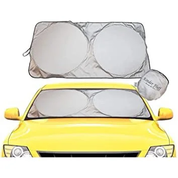 Wholesale Custom Logo Car Advertising Gift Car Sun Visor Foldable UV Reflector Car Windshield Sunshade