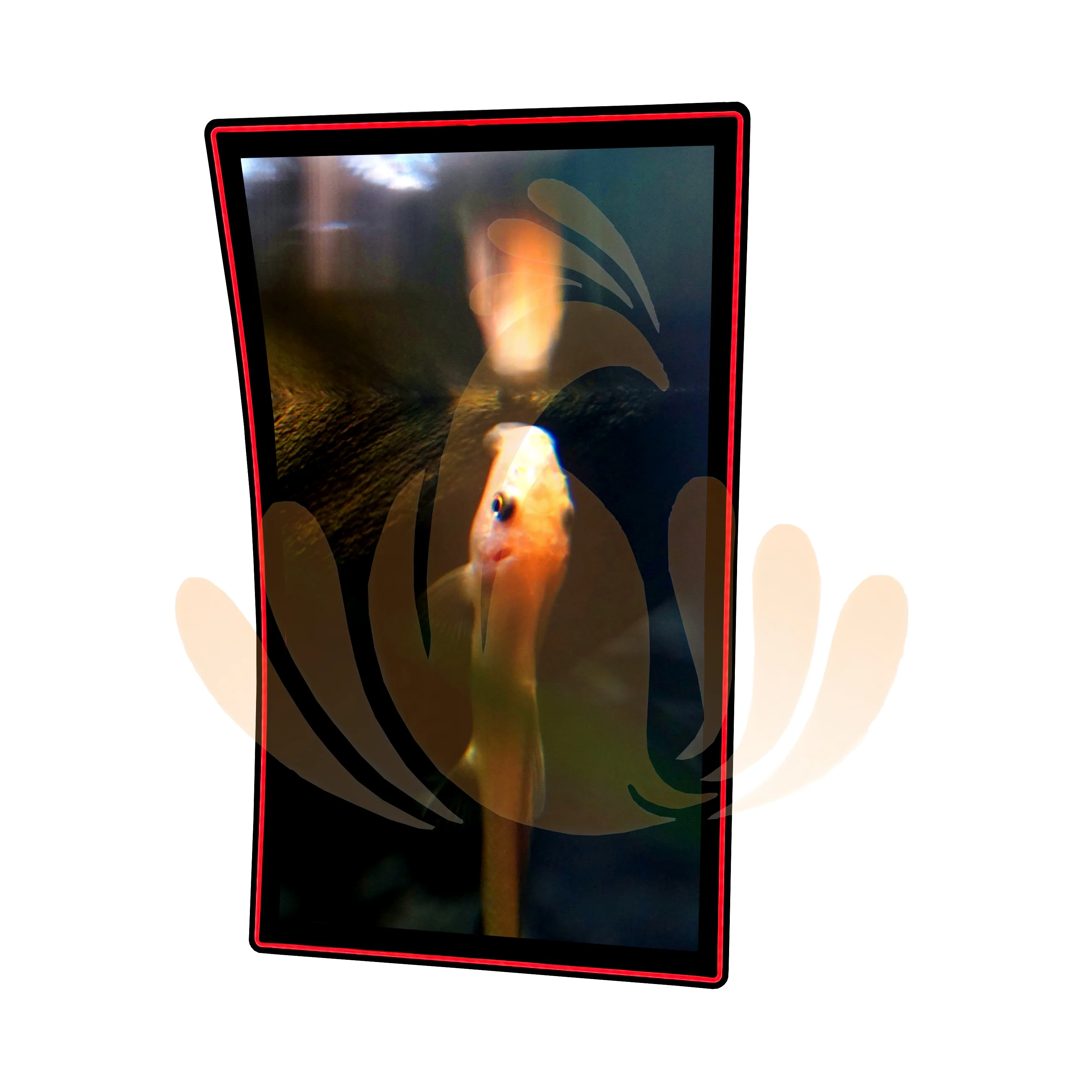 13.3 15 19 22 27 32 43 inch resistive curved capacity touch vertical gaming monitor