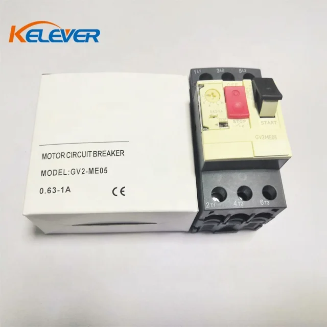 GV2ME Motor Starter Motor Protection Circuit Breaker 3P silver point Motor Protector