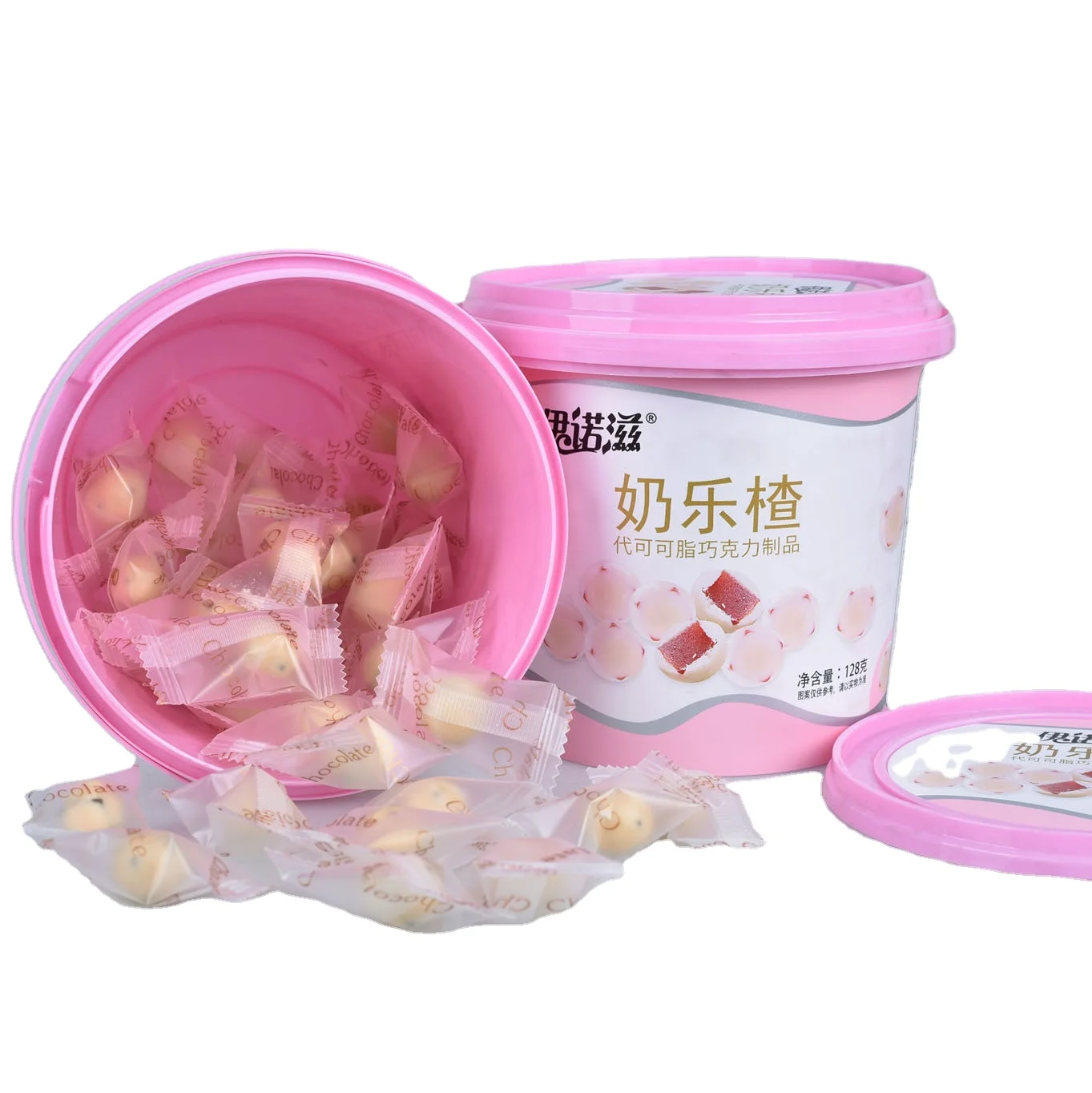 Manufacture wholesale Hawthorn Jam Filling Chewy Gummy Candy,Hawthorn Snacks Chocolate Yogurt Hawthorn Ball, sweet and sour