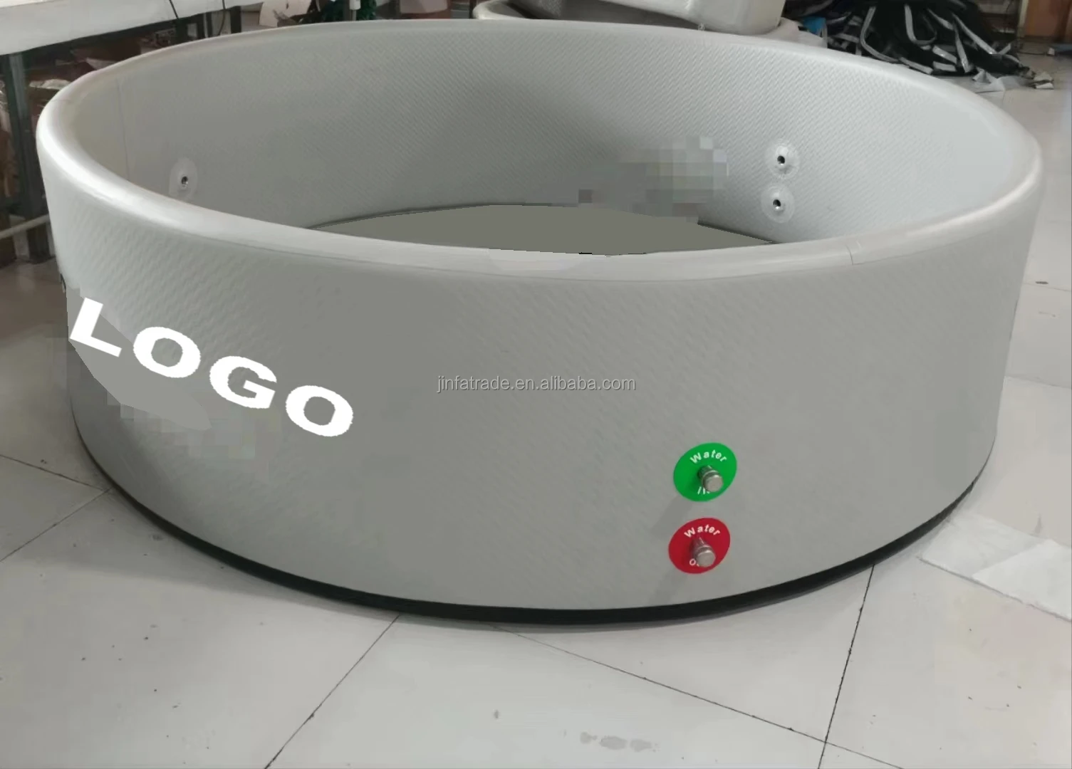 Large Size Inflatable Foldable Portable Spa Inflatable Hot Tub and Inflatable Bubble Spa for 4 Person