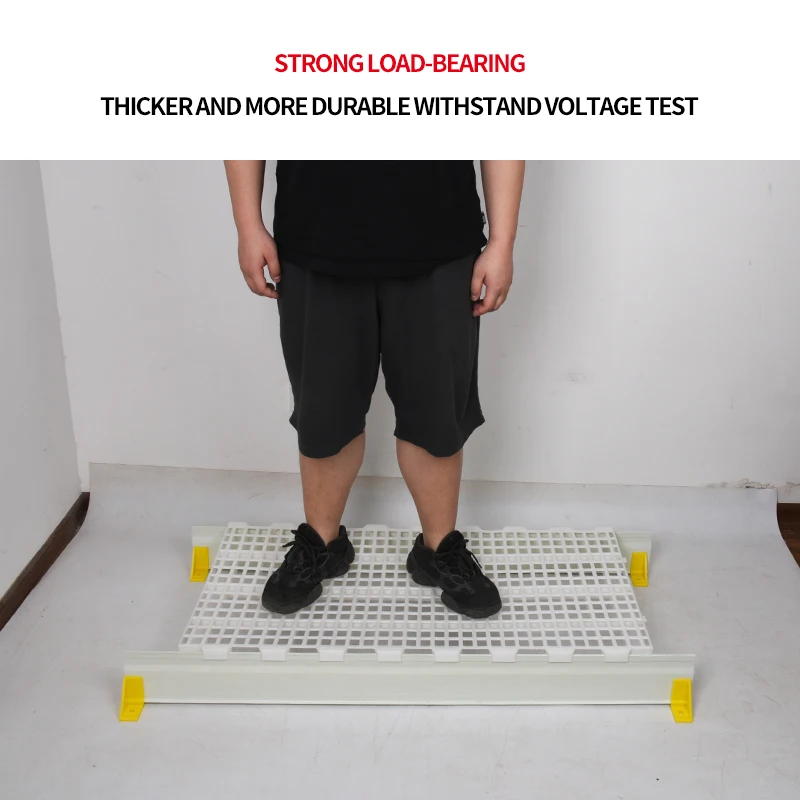 Poultry farming equipment 1200*500*40mm chicken farm slat floor plastic chicken floor broiler duck plastic slats mats