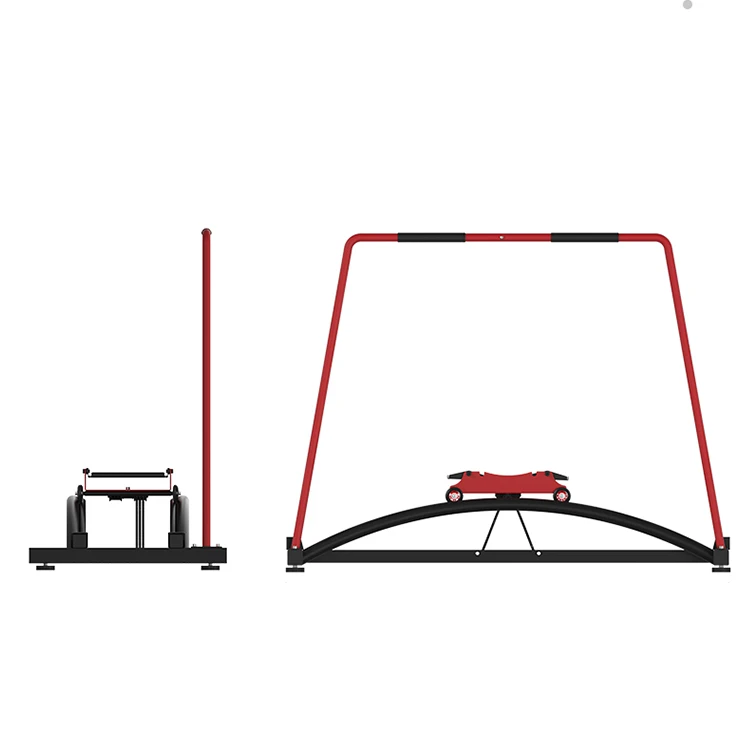 Factory Price Gym Fitness Equipment Double-track Swing Simulation Ski Training Machine