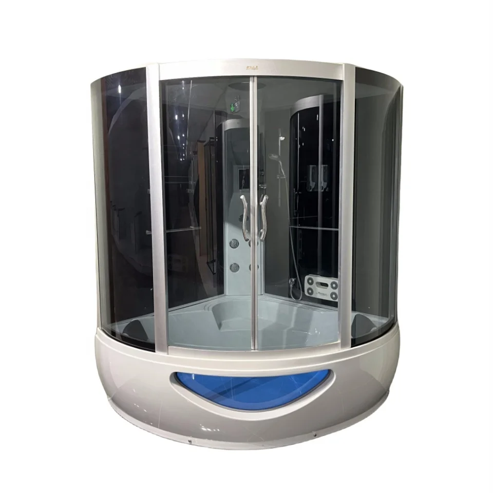 Oumeiga luxury design steam shower cabin with bath big steam shower room