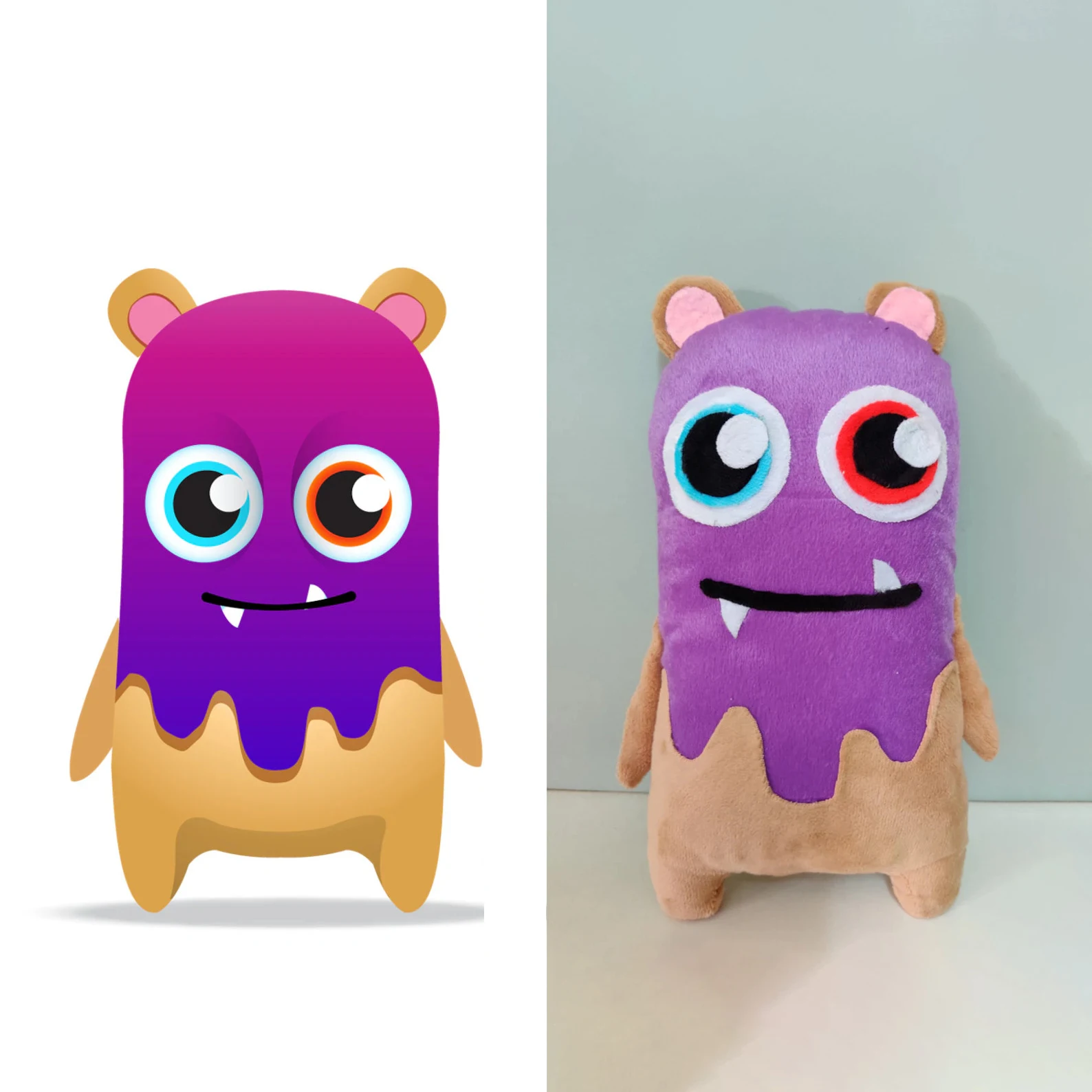 Mangu squishy plush toy guangdong stitch soft hippo toothless dragon plush toy