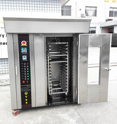16 Trays Rotary Convection Oven GAS Bread