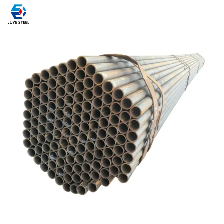 High quality black round steel pipe astm a53 grade b carbon steel pipe welded