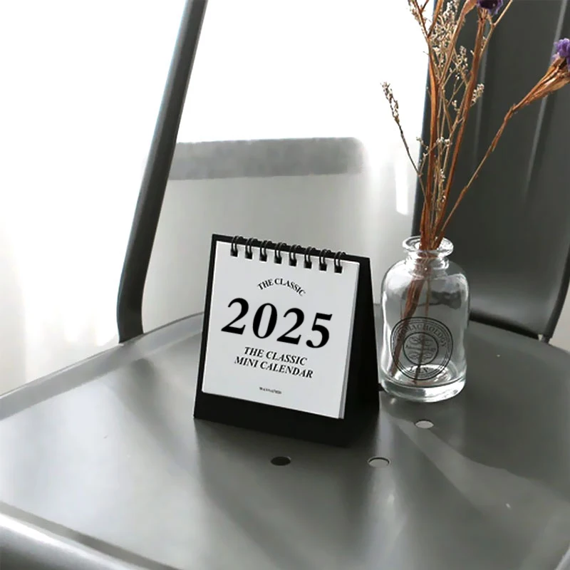 Promotional Creative Spiral Bound 365 Days Mini Custom Daily Desk Calendar 2023 2025 2026