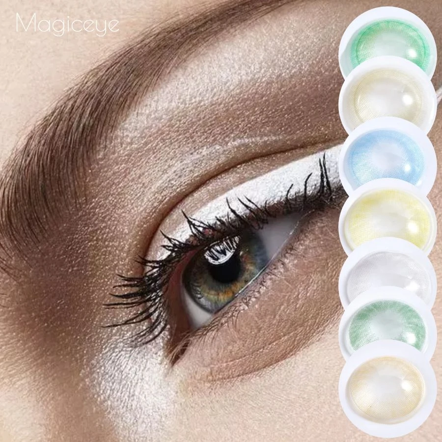 magiceye natural hidrocor III Contact Lenses 14.0 mm Yearly Color Contacts Super Natural Eye Contact Lenses