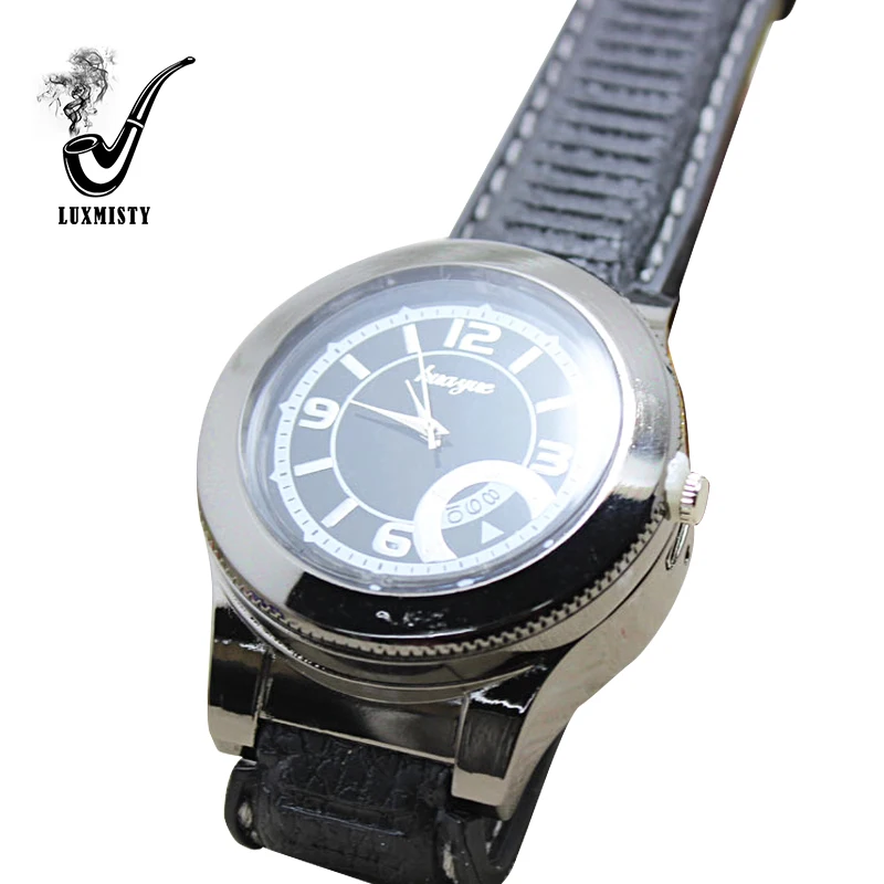 Watch charging lighter Windproof USB electronic cigarette lighter