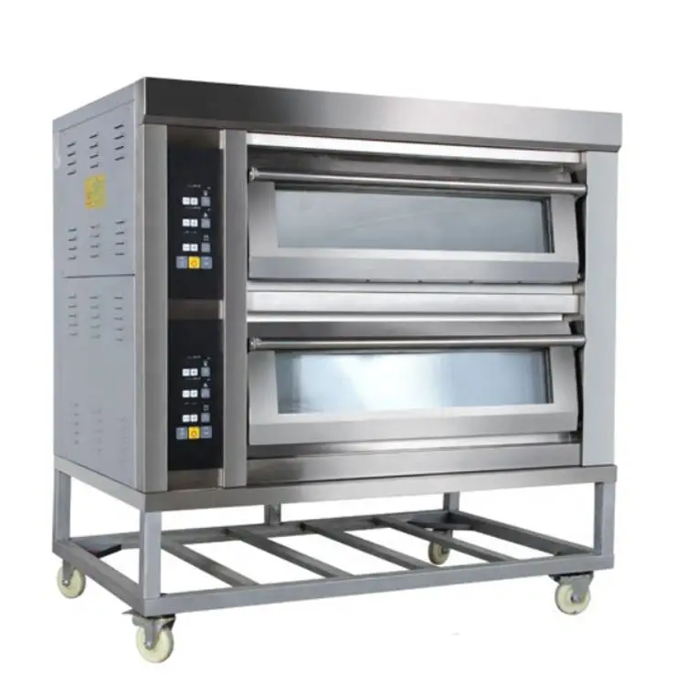 China new products Tianyin hot sale 2 deck oven with CE/salva deck oven