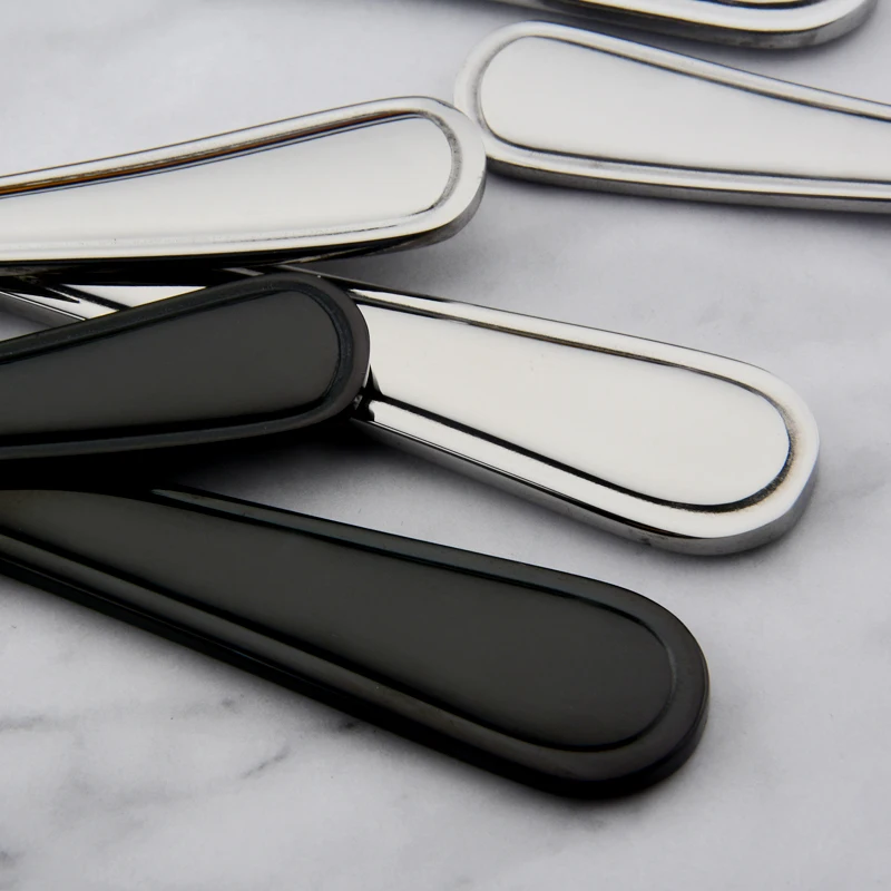 knife spoon fork tea spoon Manufacturer Wholesale Stainless Steel Simple design stainless steel best tableware set