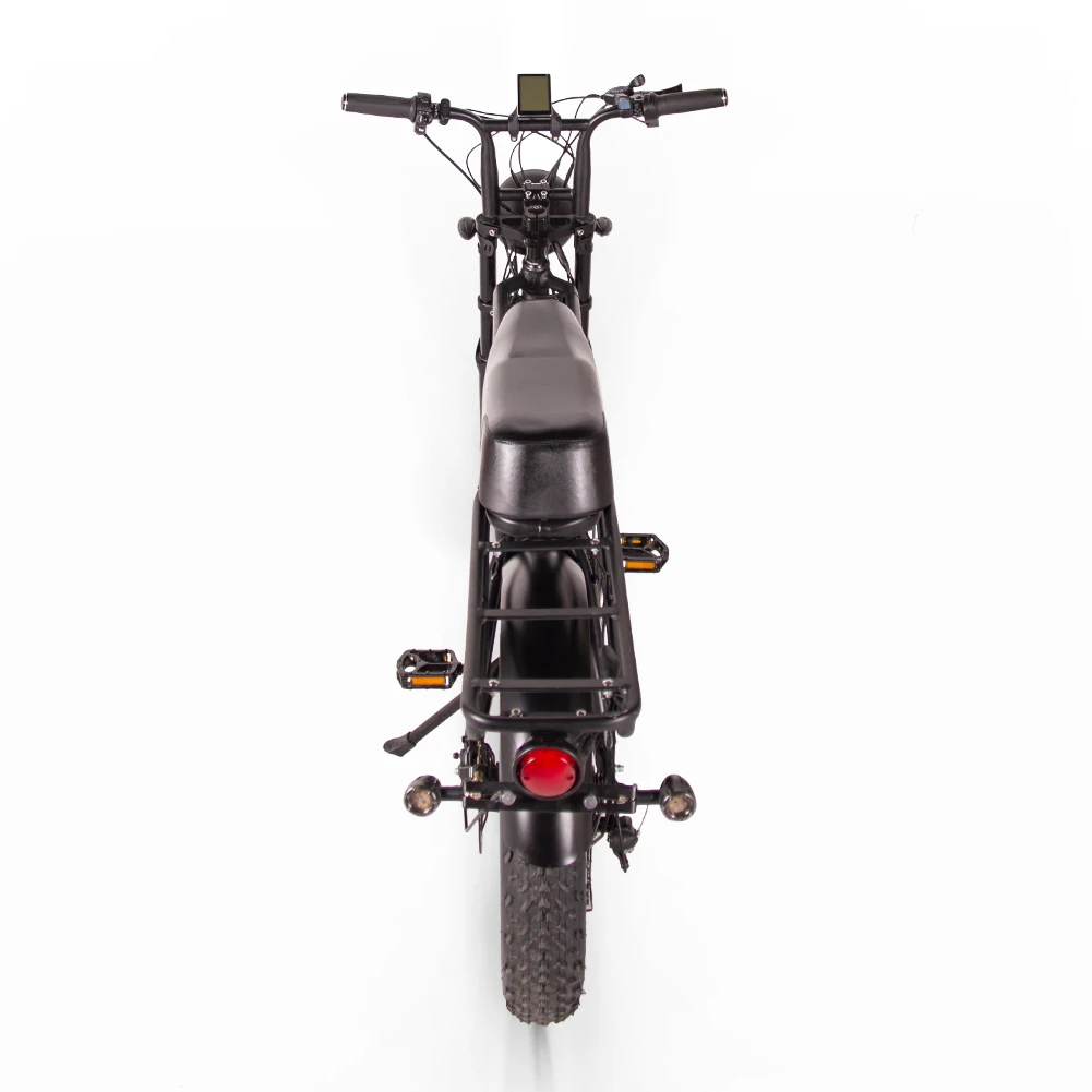 EU warehouse fat tire fast speed 48V 9.6AH electric snow mountain bike with carbon steel are arrival for sale