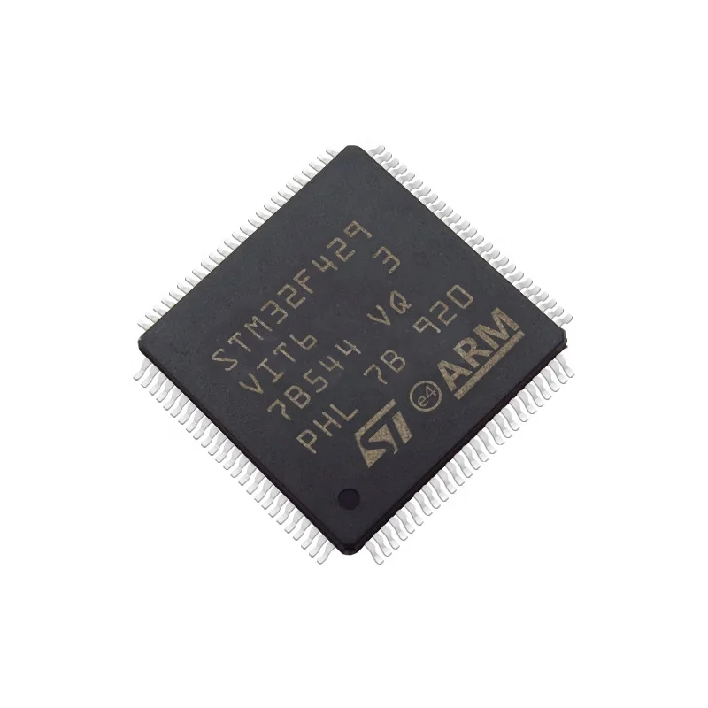 New and Original STM32F429VIT6 STM32 32F429 MCU 32Bit ARM Cortex M4 RISC 2Mb Flash 2.5V/3.3V LQFP-100 in Stock One-stop BOM Sour