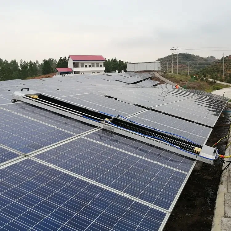 Solar Panel Washing PV Module Clean Machine Automatic Solar Panel Cleaning Robot for Solar Energy System