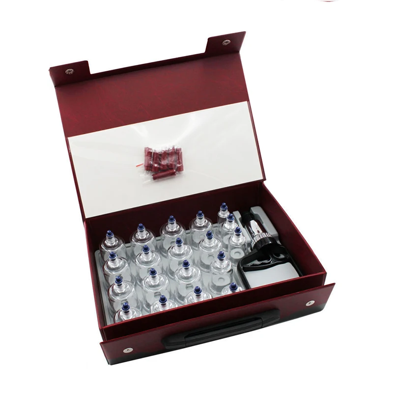 Wholesale ventosas cupping set hijama cups with magnetic needle hijama cups kit