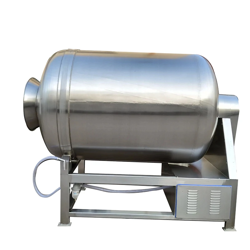Vacuum Meat Tumbler with SUS304 Stainless Steel Mixing Bowl Chicken Duck Fish Meat Tumbler Vacuum Marinator Marinating Machine