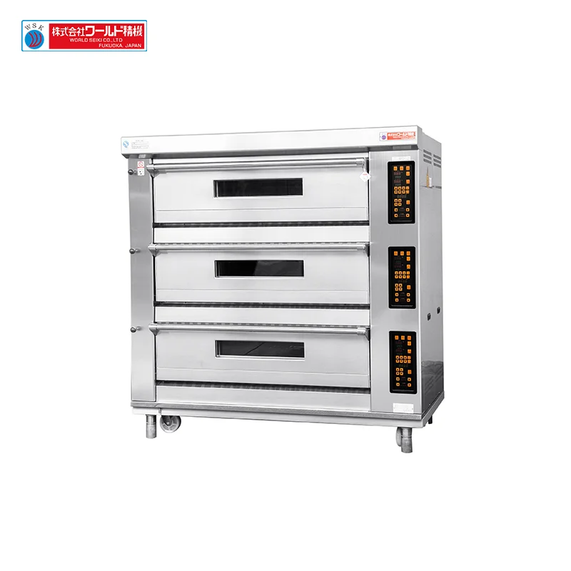 Хорошая цена 1 палуба 2 лотка газовая печь для выпечки хлебопекарного оборудования