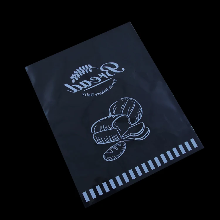 Takeaway Bakery Packaging Printed Bread Packaging Bag Paper Bakery Packaging Bags for Loaf