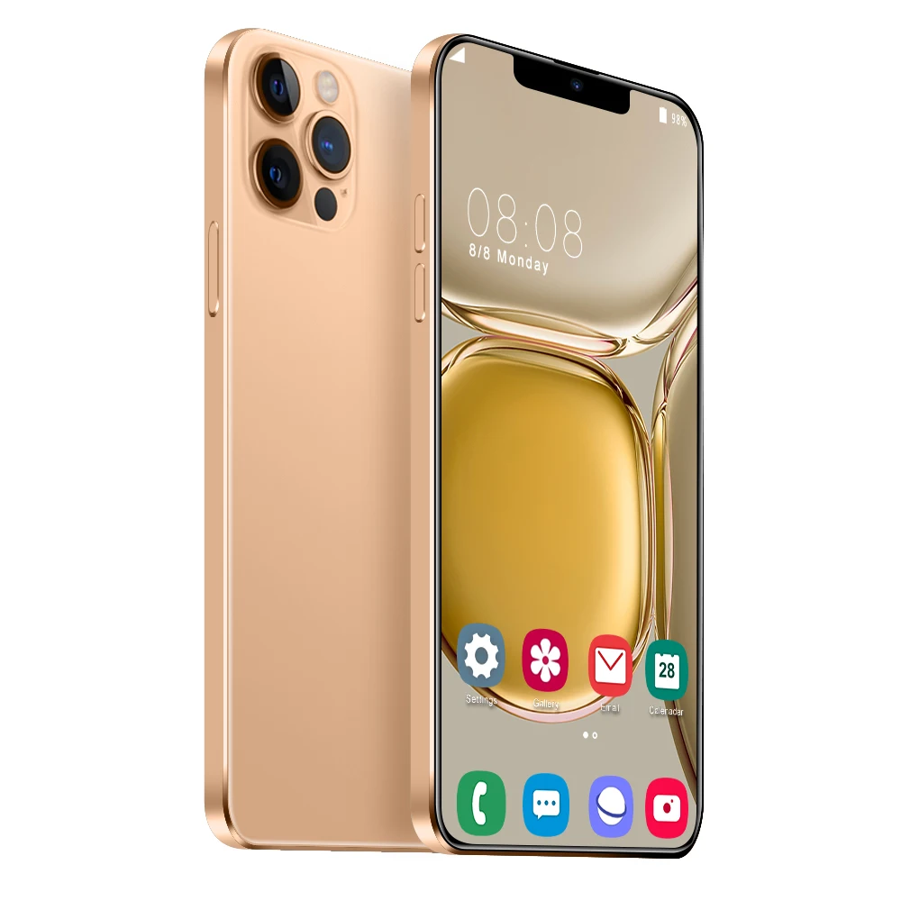Beauty Camera i13proMax MTK6889 10 Core 6.7 inch Big memory 6800mAh Game Smart Phone Android  Mobile phones