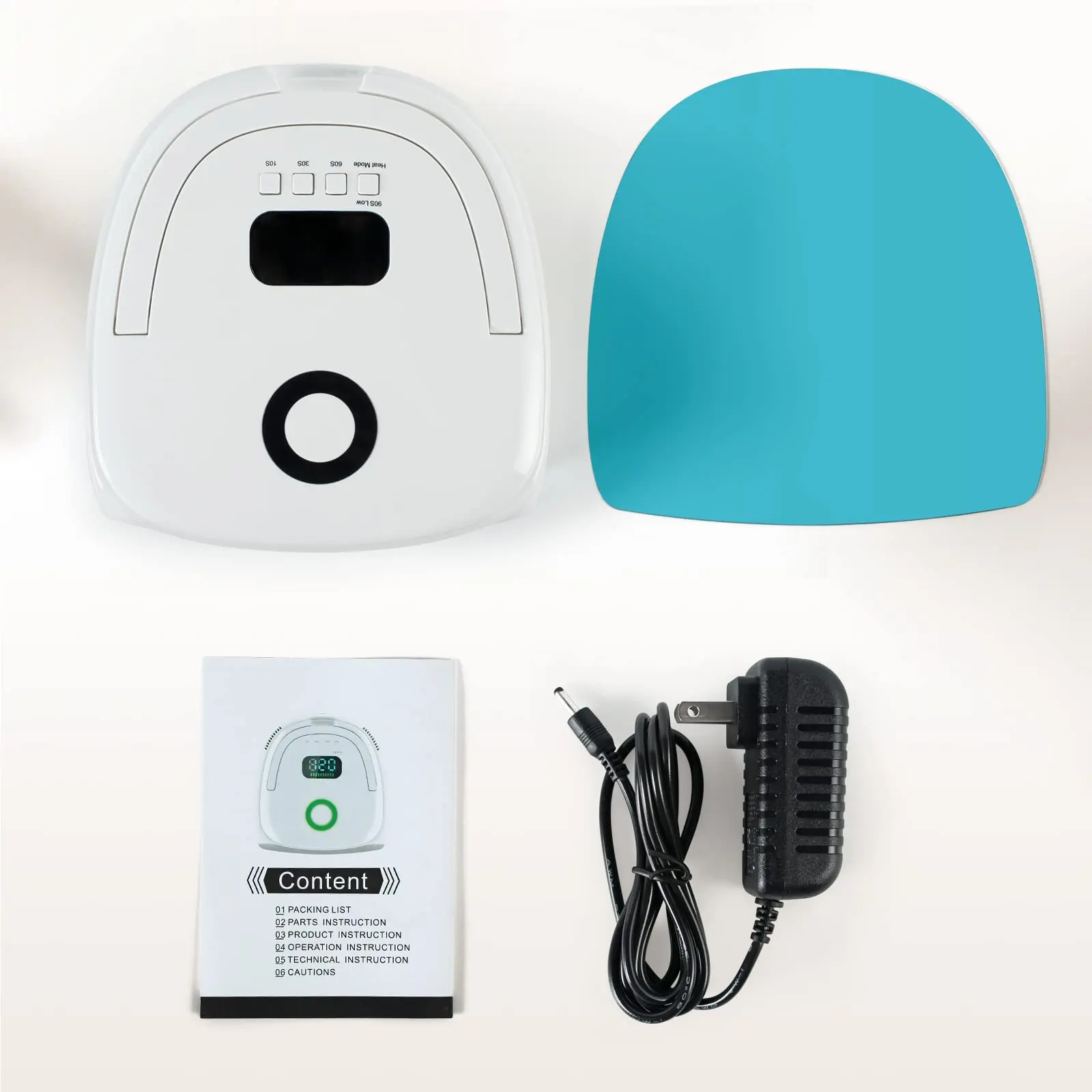 Professional 96W UV LED Nail Dryer Gel Polish Manicure Table with Battery Power Supply Nail Lamp for Nail Tech