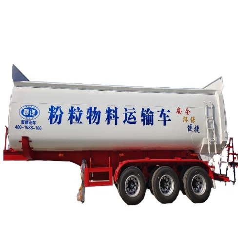 The Powder And Granule Material Transport Truck Is Safe, Environmentally Friendly And Convenient.