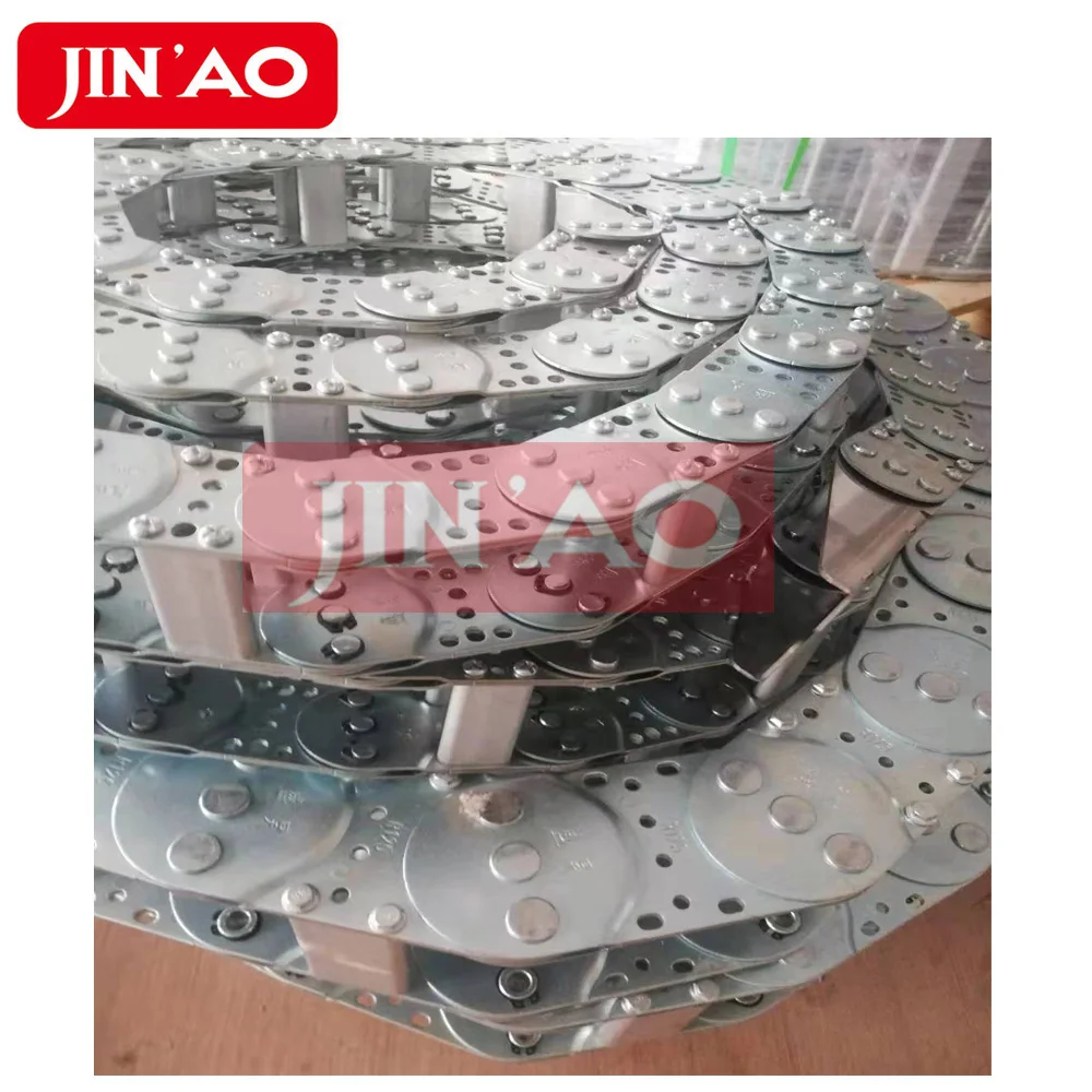Steel and Stainless Steel Material Hose Carrier Steel Drag Chain