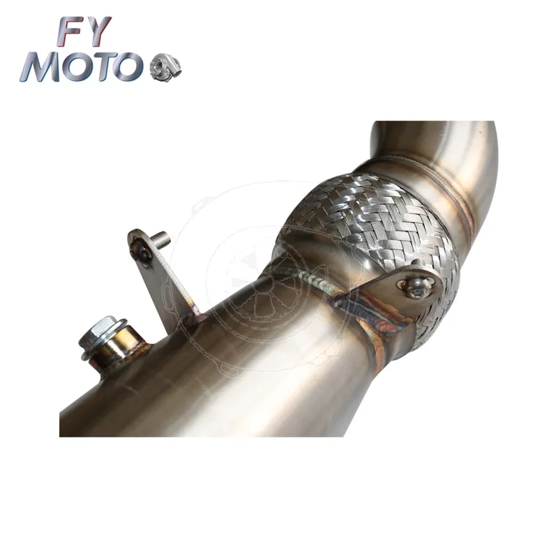 EVO1 Intercooler+Downpipe with 200 cell cat for BMW F20 F21 F22 F30 F31 F32 F33 F34 N20 N55 M135i M235i 335i 435i Z4 328i 2012+