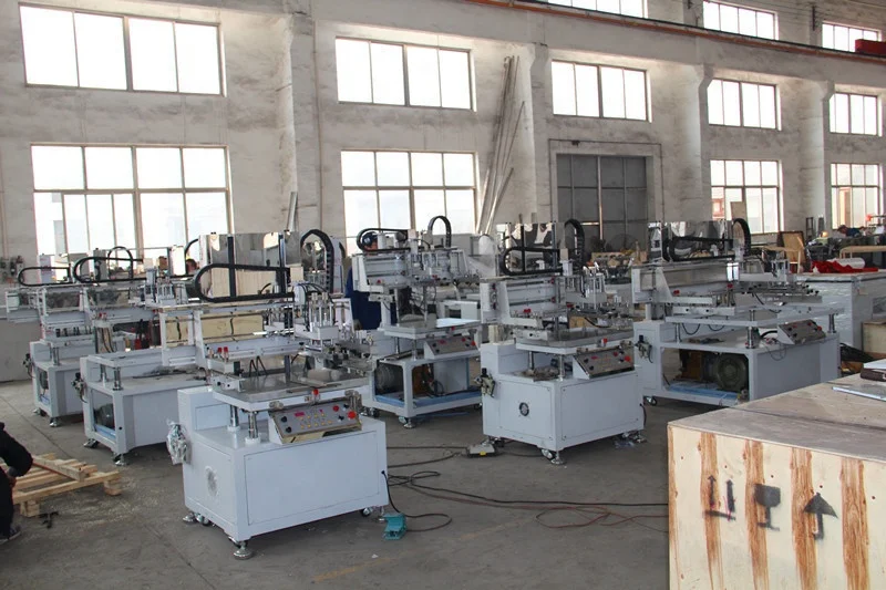 vacuum semi automatic screen printer