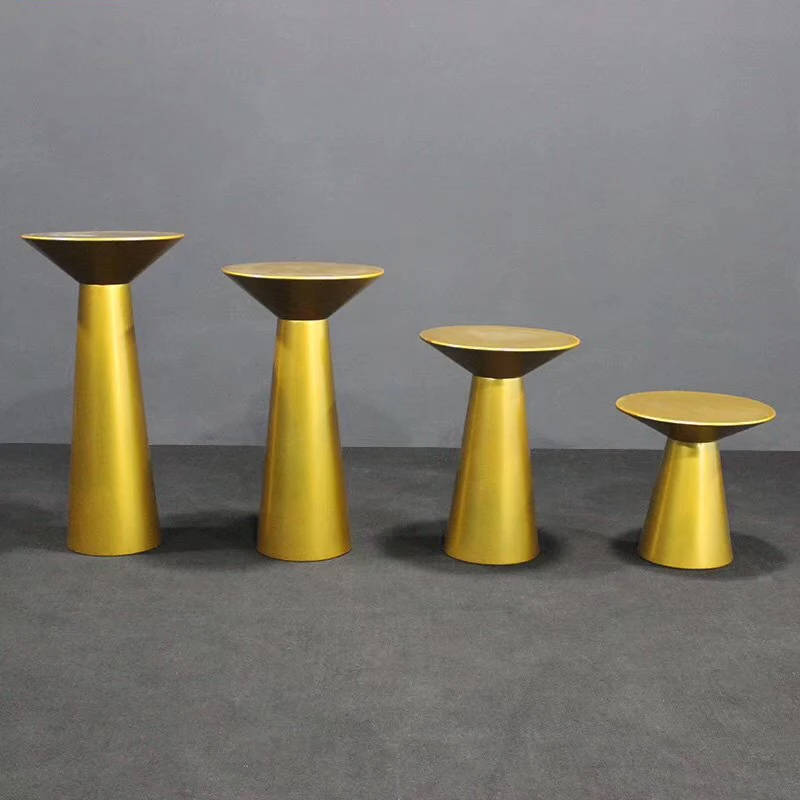 High Quality party supplies decorations A Set of 3 Wedding Pedestal Cake Plinths Table Stand