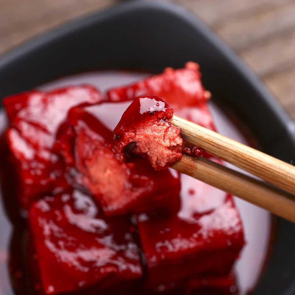 
tofu snacks 270g red bean curd healthy food 