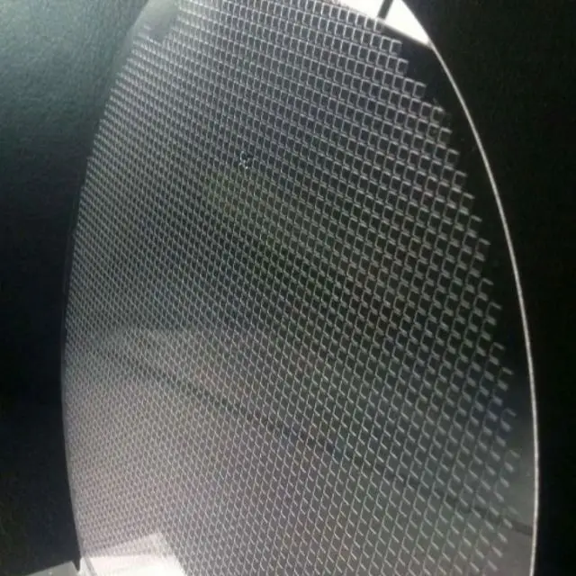 GLASS WAFER Custom glass Wafer Silicon  Semiconductor An optical glass square wafer containing alkali metal ions for anodic bonding