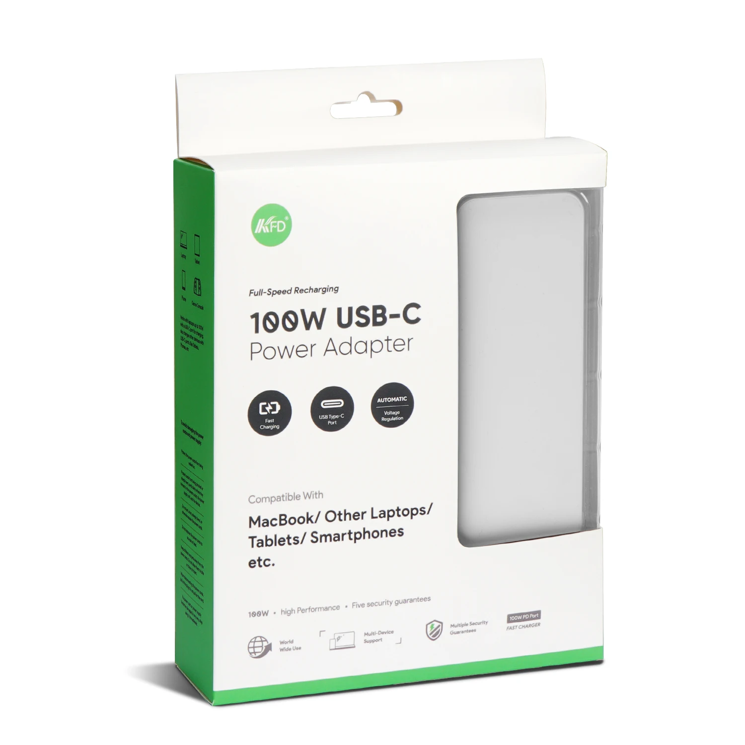 Wholesale Factory charger usb-c GaN tech USB type C 100W charger 2020 new Idea gallium nitride Foldable Adapter for MacBook