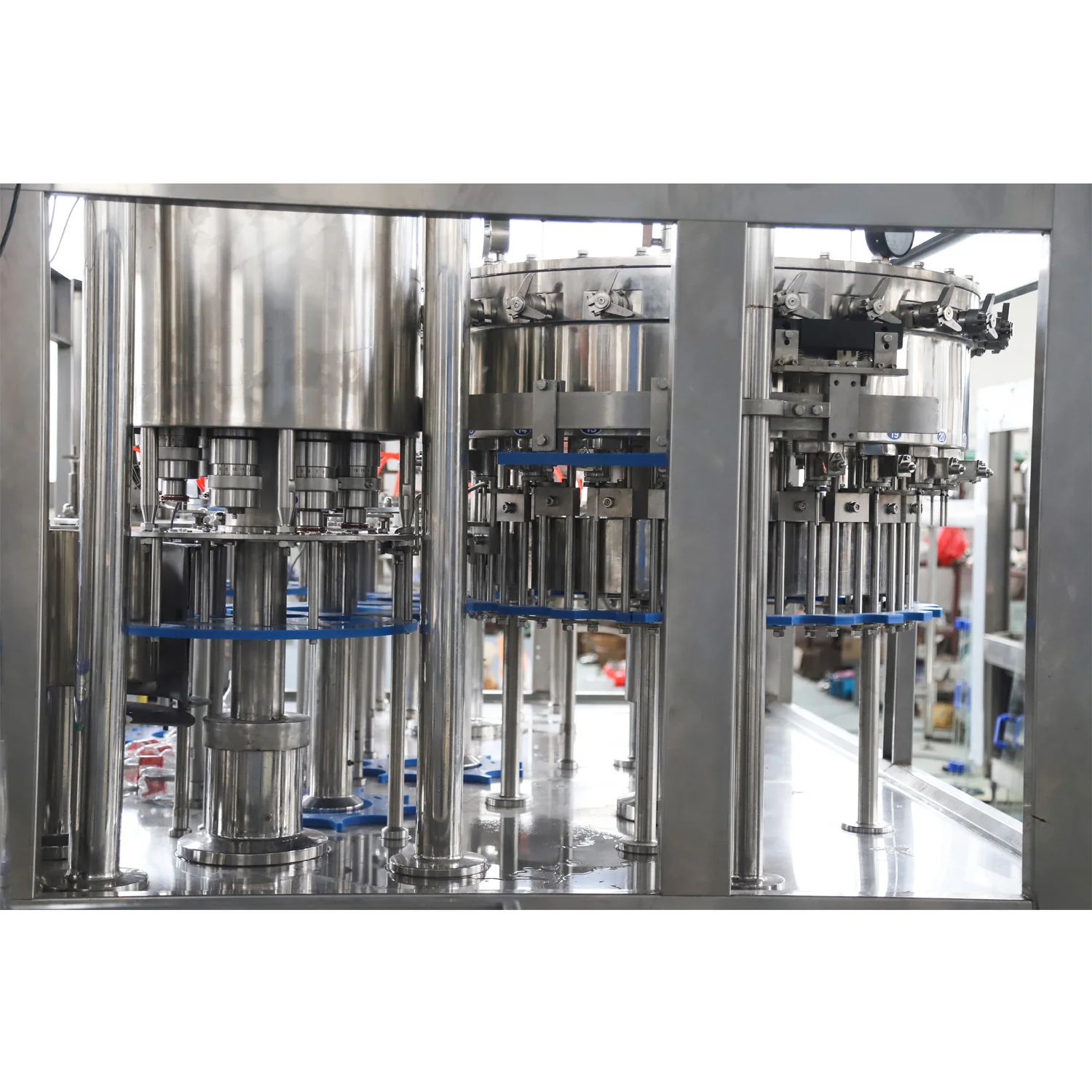 Sparkling Carbonated Soda Water Pet Bottle Filling Machine Equipment Plant