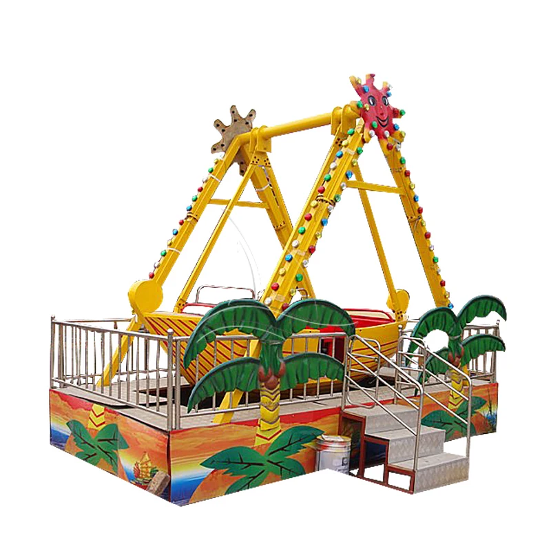 Theme Park Kids mini pirate ship ride