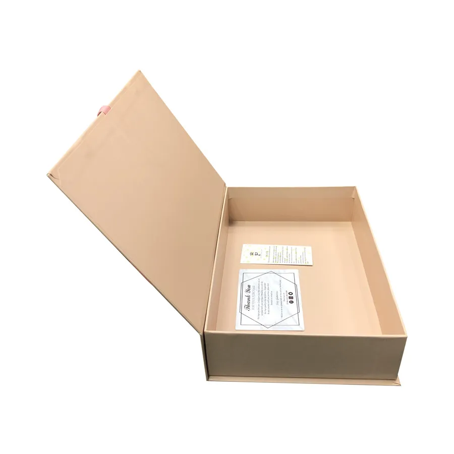 Wholesale Luxury Custom Eco Friendly Mystery Packaging shipping Surprise Gift Box with Satin Ribbon for Party Wedding Gift Wrap