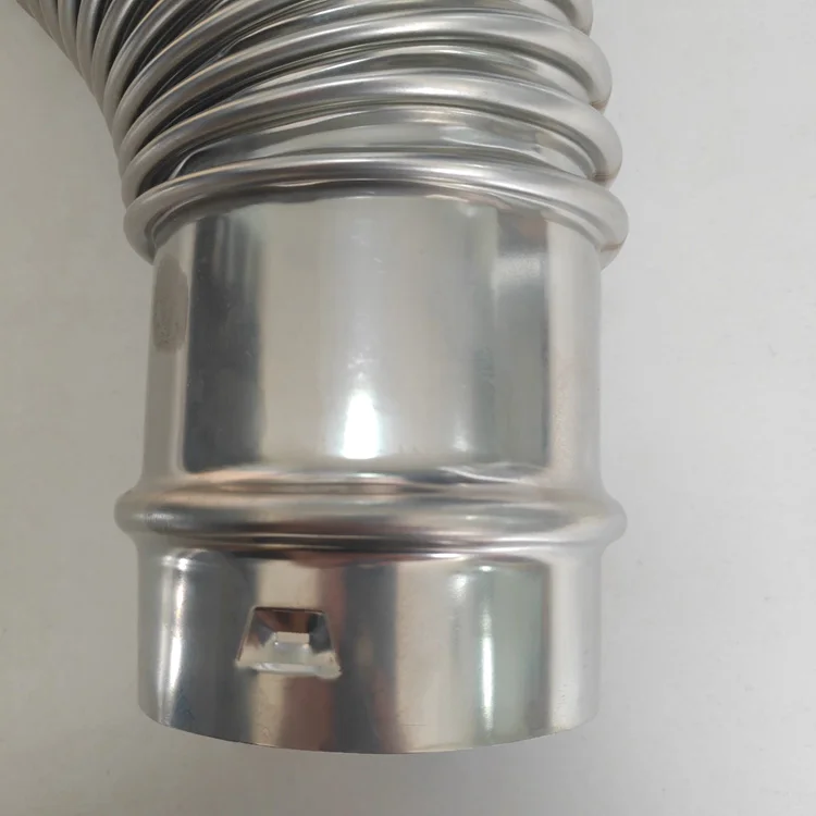 75mm Stainless Steel 201 Chimney Venting Pipe Flue Elbow for Navien Boiler