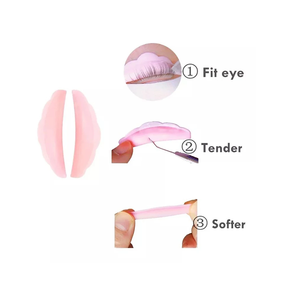 Лидер продаж, инструмент для красоты, мягкие силиконовые накладки для завивки ресниц, силиконовые накладки для завивки ресниц