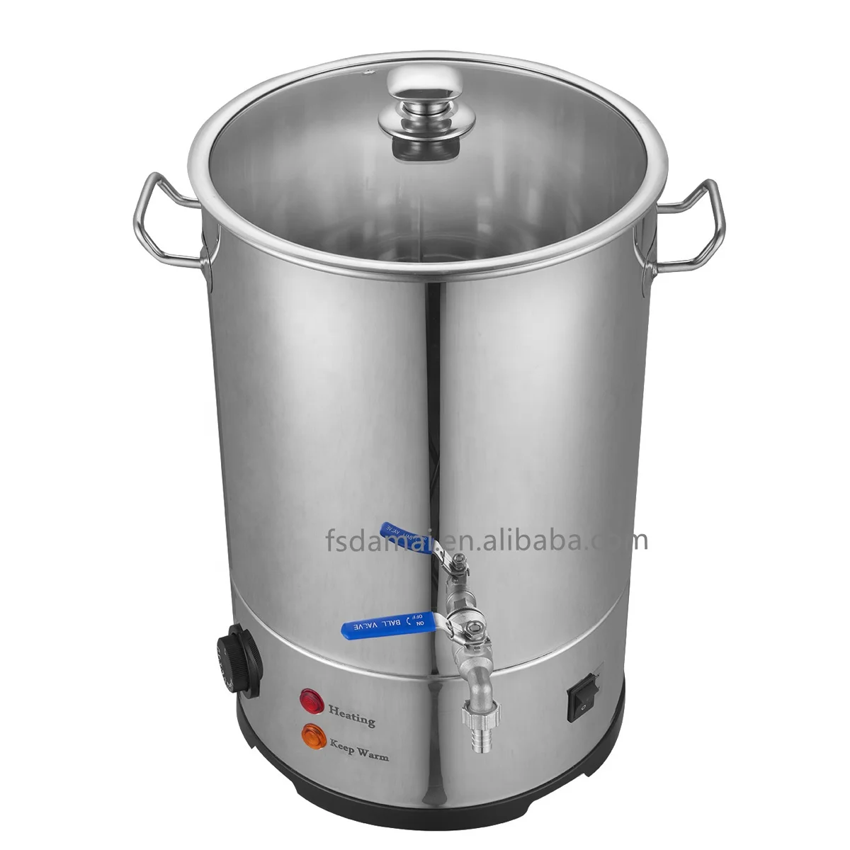 Stainless Steel 304  Electric Water Boiler Kettle Tea Coffee Water Heater Tank Hotel Home Appliance