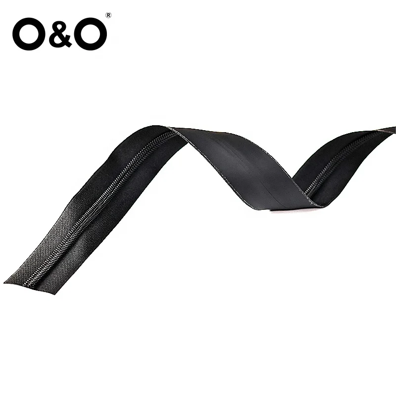 O & O-водонепроницаемые нейлоновые молнии #5 черные водостойкие для шитья куртки пальто уличная одежда рюкзаки