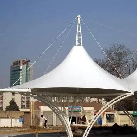 Outdoor landscape tensile Canopy umbrella fabric strength membrane structure
