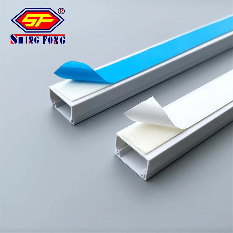 Qatar PVC Cable Tray And Trunking Electrical Cable Ducts Adhesive PVC Trunking Price