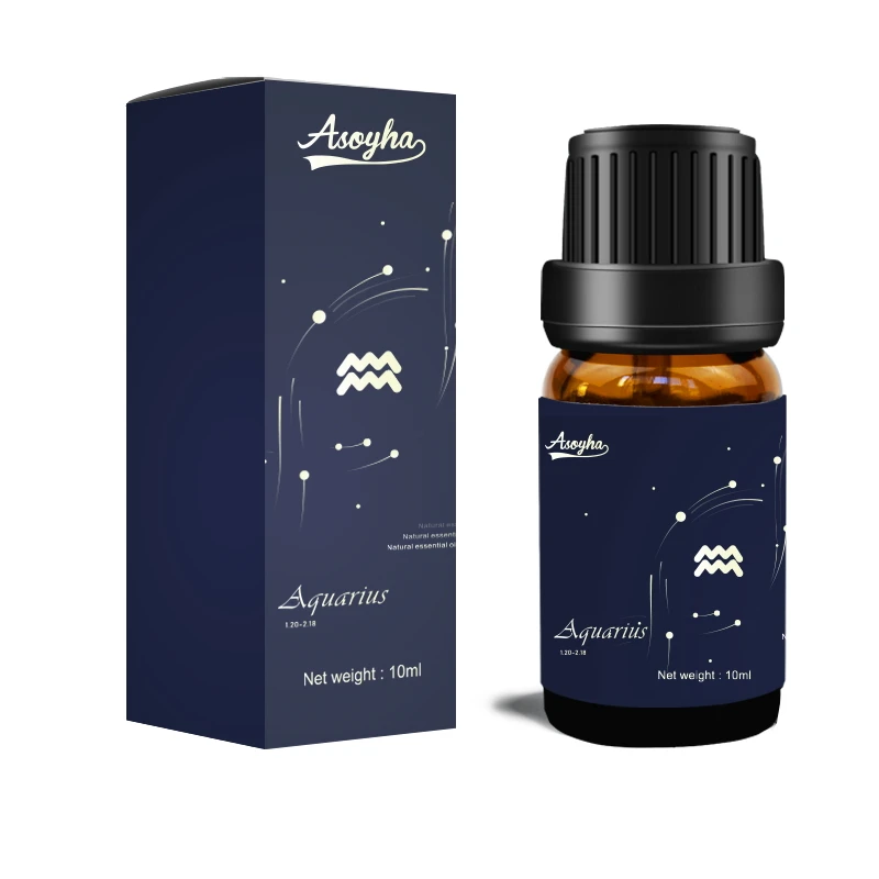 Custom Logo High Quality Concentrated Organic Aromatic Essential Oil Set For Multi Purpose